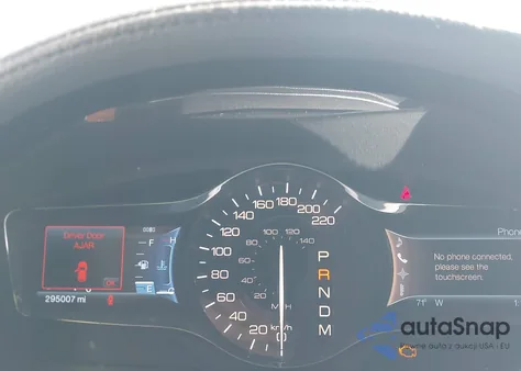 2011 Lincoln Mkx z USA, uszkodzony, nr VIN 2LMDJ8JK9BBJ16067